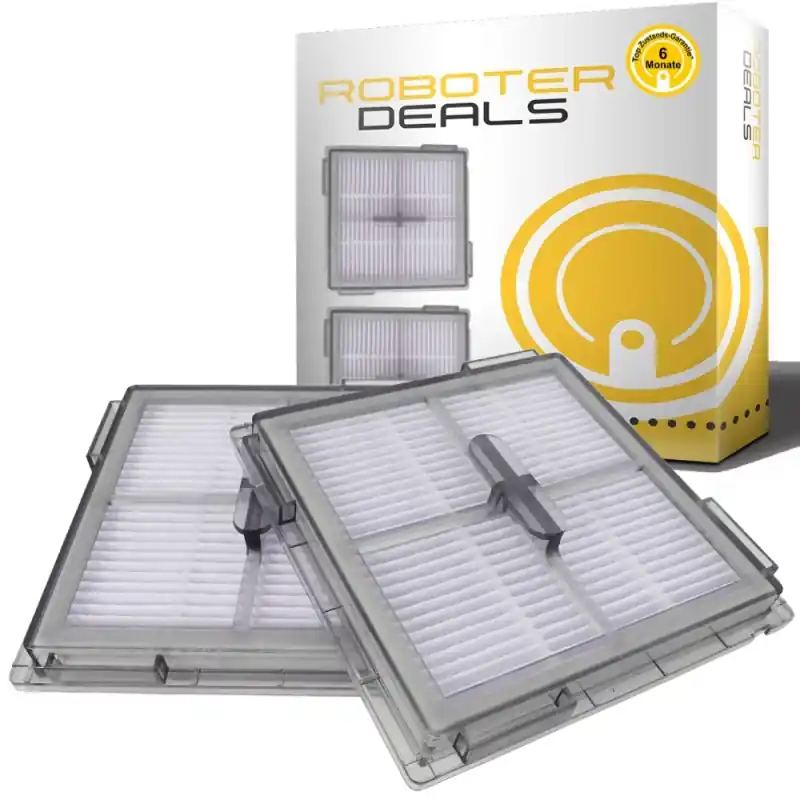 Begrenztes Angebot Feinstaubfilter, Ersatzfilter, Luftfilter (2 Stück) für Roborock Q10 X5 u. X5 Plus