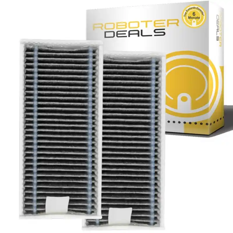 Feinstaubfilter / Ersatzfilter (2 Stück) für Ecovacs Deebot X11 Pro Omni Rabatt