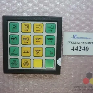 Flacheingabetastatur, SN. 123497 A, ARB 667 Neu Im Sortiment