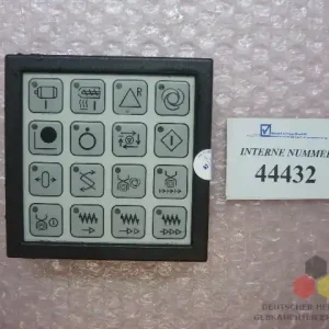 Flacheingabetastatur, SN. 134227 A, inkl. SN. 123498 A, ARB 667 Jetzt Kaufen