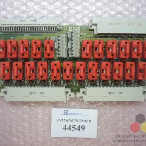 Highlight Modul +B08, SN. 116757 A, ARB 650, Verteilerkarte