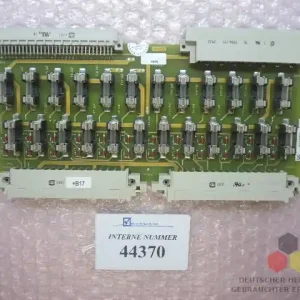 Bestpreis Modul +B17, SN. 122103 A, ARB 651, Verteilerkarte