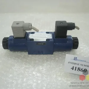 4/3 Wegeventil, SN. 6253211, Krauss Maffei 4WE6L5X/AG24N Kostenloser Rückversand