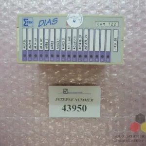 Analoges Mischmodul, DIAS Typ DAM122, Ident Nr. 06792265, Sigmatek Gratis Versand