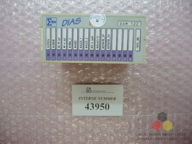 Analoges Mischmodul, DIAS Typ DAM122, Ident Nr. 06792265, Sigmatek Gratis Versand