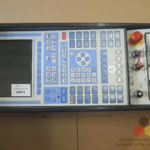 Abverkauf Bedieneinheit MC4, SN. 5088250 Inkl. Display FA560 SN. 5080343, IPC Pentium 300 CF SN. 5080338, Tastatur TB 560 SN. 5080340 + Diskettenlaufwerk, Gehäuse leicht beschädigt