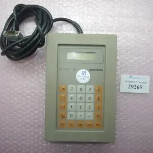 Sichere Zahlung Bedieneinheit, Siemens Nr. 6ES5393-0UA14, OP393 III