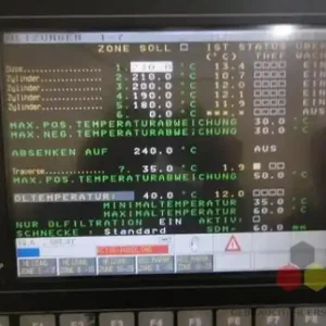 Bedienkonsole, Keba E-CON-CC100/A/ 22178, SN. P17637-06386 inkl. LCD Display LQ10D321, K-TFT-AN-CCFT + Floppy Control Knallerangebot