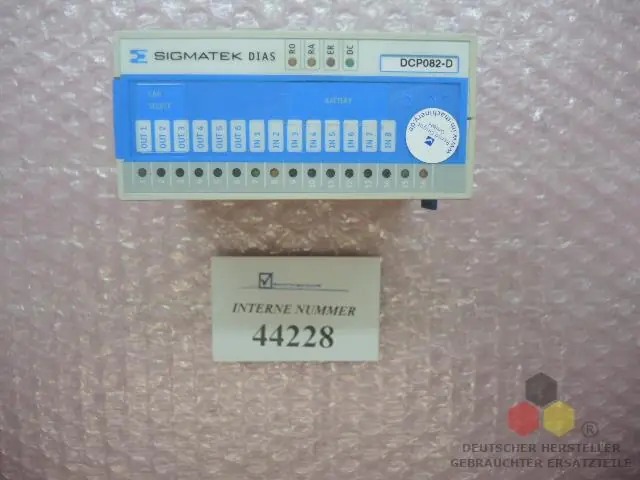 Neuheit CPU Modul, DIAS Typ DCP082-D, Ident Nr. 06147566, Sigmatek