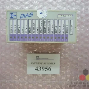 Digital Ausgangsmodul, DIAS Typ DTO163, Ident Nr. 06792165, Sigmatek Saisonangebot