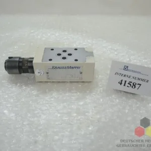 Zertifiziert Druckbegrenzungsventil, SN. 6247357, Krauss Maffei Typ SDVA-A-6-SM M176