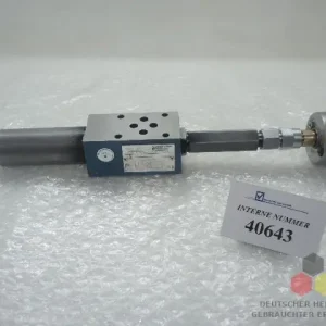 Preisknaller Druckregelventil, SN. 57891, Rexroth Nr. ZDR6DA2-43/210Y mit Manometer