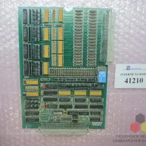 Ein- Ausgangkarte, SN. 89923, Ident-Nr. 25230A Neue Kollektion