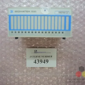 Ein-, Ausgangsmodul, DIAS Typ DEZ181-D, Ident Nr. 06792665, Sigmatek Sichere Zahlung