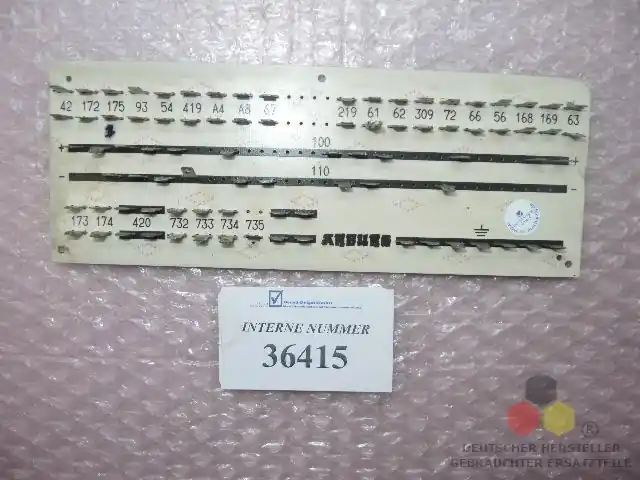 Elekronikkarte, SN. 79038 Preis Gesenkt