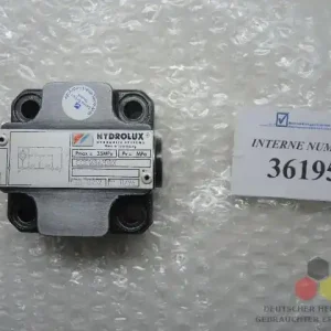 Entsperrbares Rückschlagventil, MOOG Hydrolux Typ CCE16B62DRX Highlight