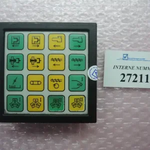 Flacheingabetastatur, SN. 126236 A, inkl. SN. 123497, ARB 667 Markenprodukt