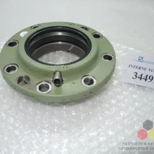 Finale Aktion Flansch, SN. 32142 mit Leckölanschluss