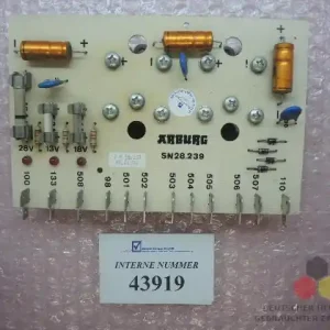 Gleichrichterplatte, SN. 28239, ARB 139, inkl. Brückengleichrichter Billig