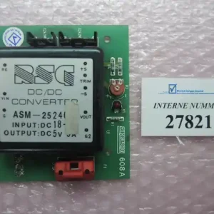 Zertifiziert Gleichspannungswandler, SN. 105608, ARB 608 A