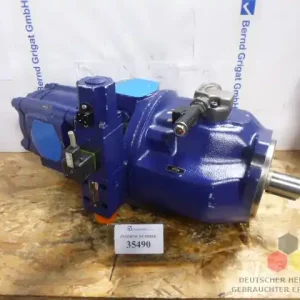 Markenprodukt Hydraulikpumpe, instandgesetzt, Axialkolbenpumpe, Rexroth Nr. SYDFE1-20/071L-PPA12KC3-0000-A0X0XXX, AKP 71 + Krauss Maffei Zahnradpumpe