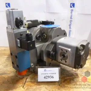 Hydraulikpumpe, instandgesetzt, Axialkolbenpumpe, Rexroth Nr. A10VSO45DFE1/3XR-PPA12U50 + PGH2-12, AKP 45 + ZRP Bestpreis
