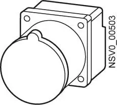 Siemens Dig.Industr. Einbausatz BVP:203255 Begrenztes Angebot