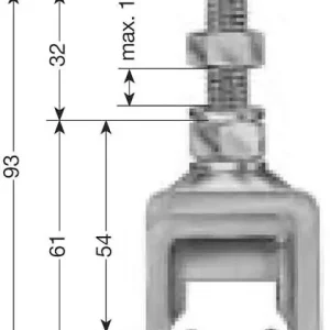 Markenprodukt Vahle Aufhängung UAM 30